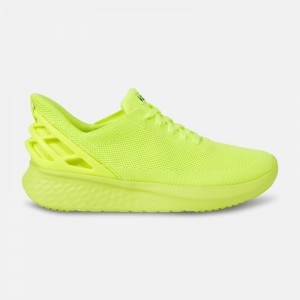 Basket Kizik Athens Femme Jaune | YTQK7261