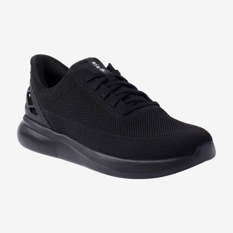 Basket Kizik Athens Enfant Noir | FANS9646