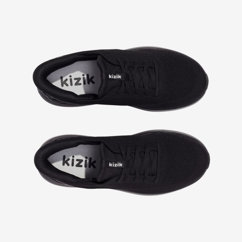Basket Kizik Athens Enfant Noir | FANS9646