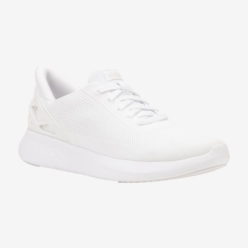 Basket Kizik Athens Femme Blanche | QOTD4025