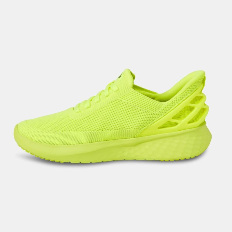 Basket Kizik Athens Femme Jaune | YTQK7261