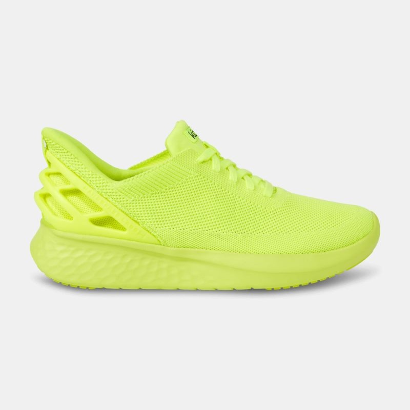 Basket Kizik Athens Femme Jaune | YTQK7261