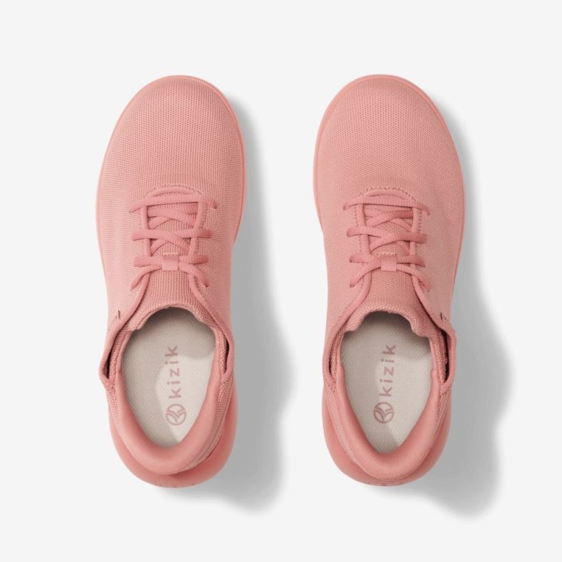 Basket Kizik Madrid Eco Knit Femme Clay | SUMI7589