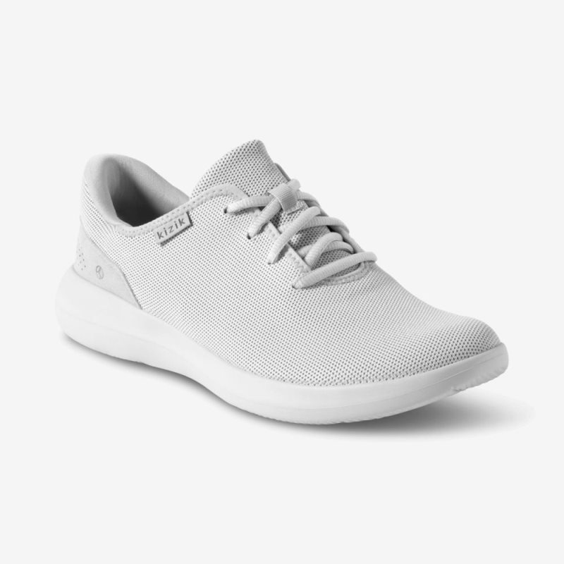 Basket Kizik Madrid Eco Knit Homme Grise | KHHV5919