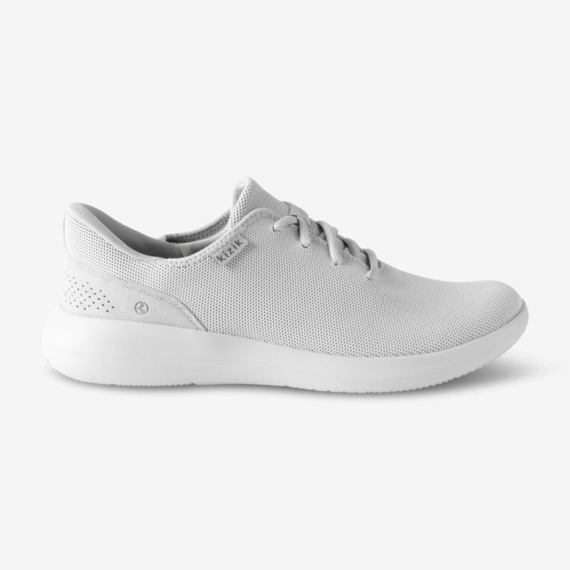 Basket Kizik Madrid Eco Knit Homme Grise | KHHV5919