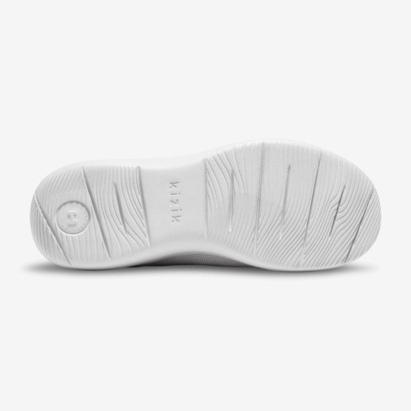 Basket Kizik Madrid Eco Knit Homme Grise | KHHV5919