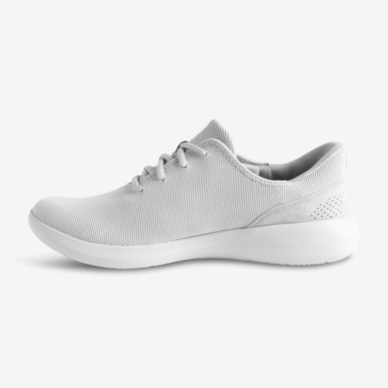 Basket Kizik Madrid Eco Knit Homme Grise | KHHV5919