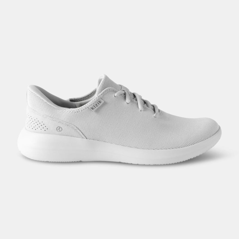 Basket Kizik Madrid Eco Knit Homme Grise | KHHV5919