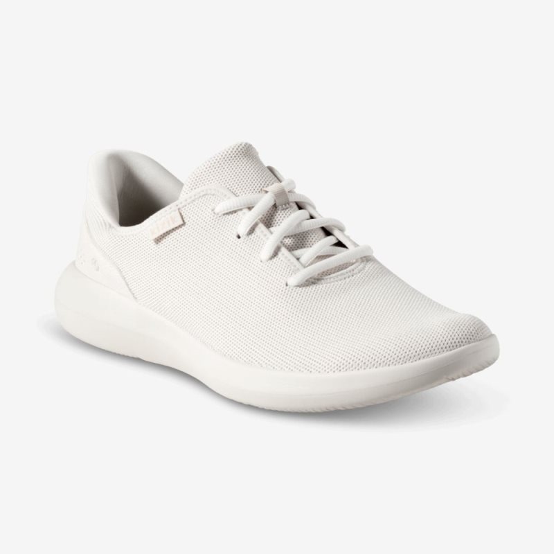 Basket Kizik Madrid Eco Knit Homme Marshmallow | LLAG1205