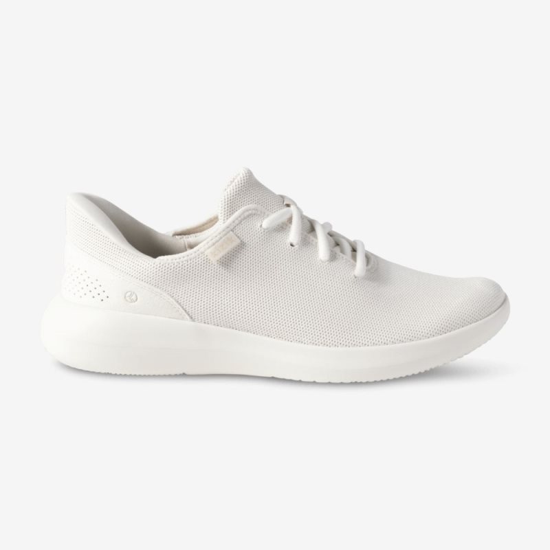 Basket Kizik Madrid Eco Knit Homme Marshmallow | LLAG1205
