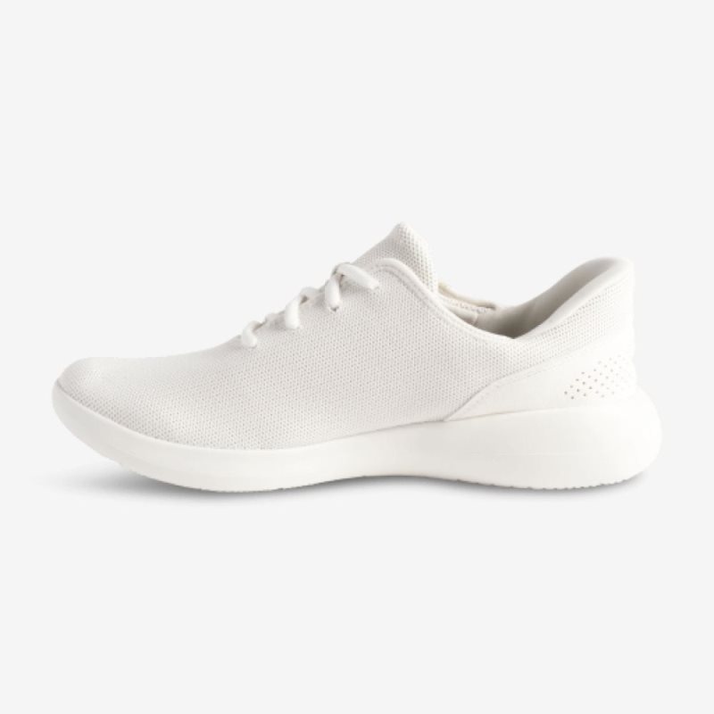 Basket Kizik Madrid Eco Knit Homme Marshmallow | LLAG1205