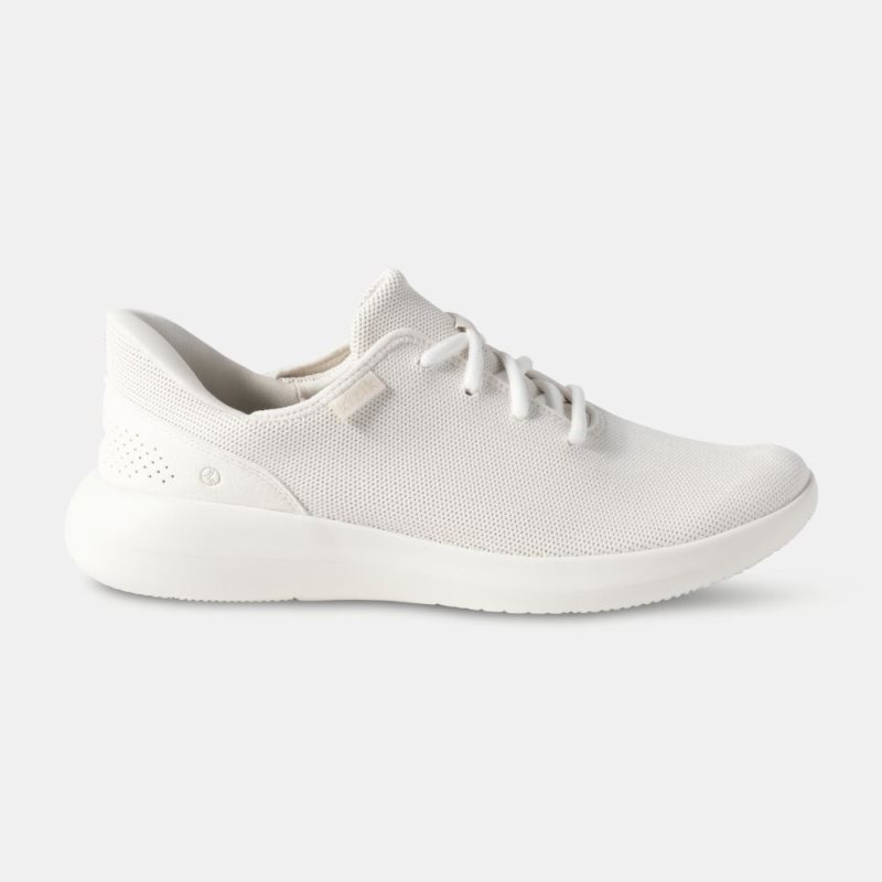 Basket Kizik Madrid Eco Knit Homme Marshmallow | LLAG1205
