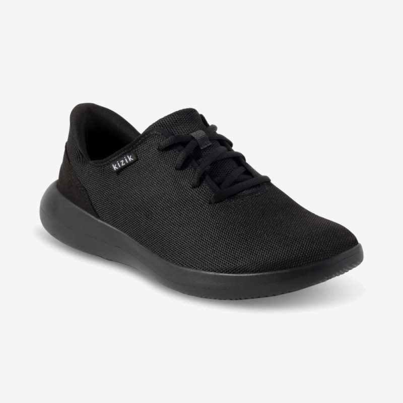 Basket Kizik Madrid Eco Knit Homme Noir Noir | EKCY9520