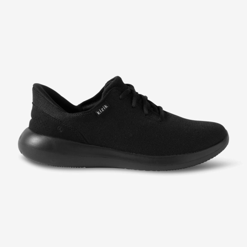 Basket Kizik Madrid Eco Knit Homme Noir Noir | EKCY9520