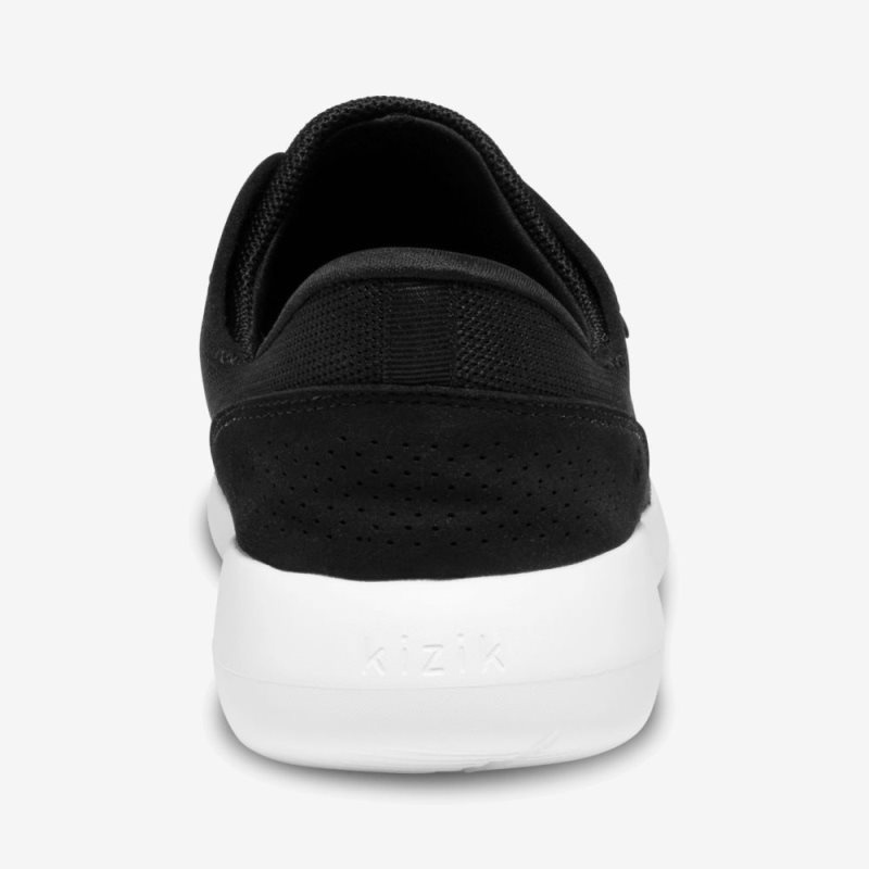 Basket Kizik Madrid Eco Knit Homme Noir | BLLX8996