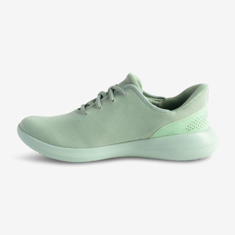 Basket Kizik Madrid Eco Knit Homme Vert Olive | VHGI2069
