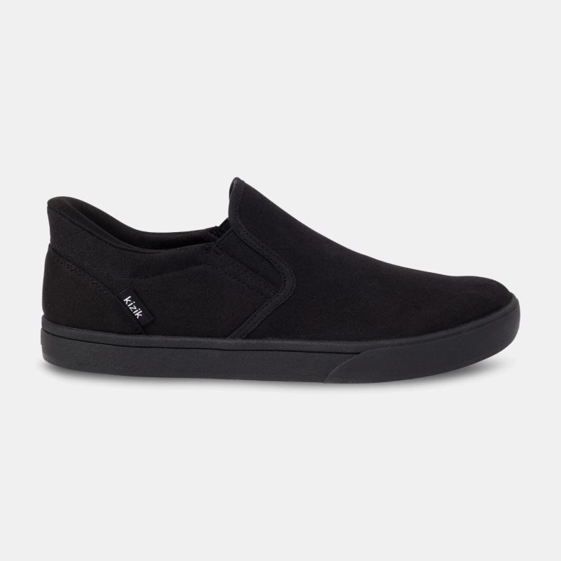 Chaussures Casual Kizik Venice Femme Noir | YMAJ6305