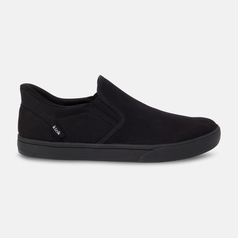 Chaussures Casual Kizik Venice Femme Noir | YMAJ6305